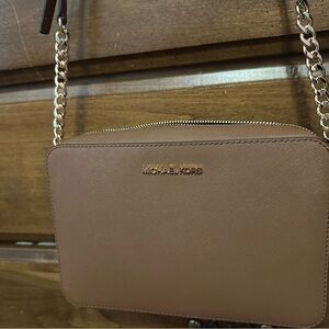 Michael Kors Tan Crossbody Bag